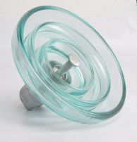 7.1kg Weight High Voltage Glass Insulators 1600kN Tensile Strength ISO9001 Certificaion