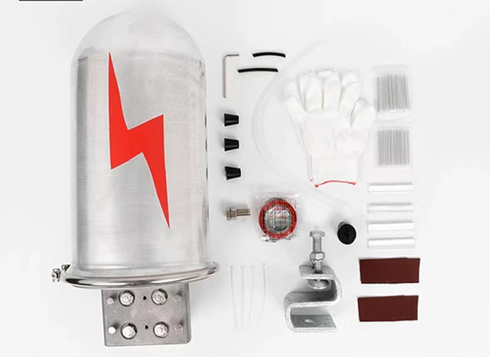 OPGWハードウェア付属品の防水よいシーリング特性のためのAJSの金属の共同箱